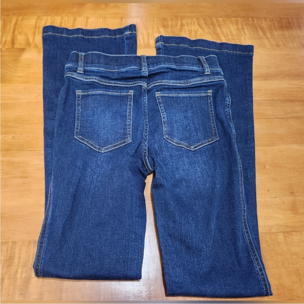 SPANX Flare Jeans Xtra Small Petite High Rise Pull On